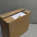 Small Bathroom Trash Can with Lid, 3 Gallon Slim Garbage Bin with Pop-Up Lid & Air-Pressure Bag Lock, Mini Waste Basket for Bathroom, Bedroom, Kitchen, Office, Rv, White - Includes 75 Bags (5 Rolls)