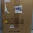 KYME 24-Inch Medium Luggage with Dual 360 Spinner Wheels Hardshell Checked TSA Approved Suitcase for Lightweight Travel (Black, 24" Checked)