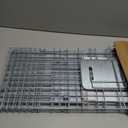 32" Live Animal Traps,Humane Animal Trap for Stray Cats up to 16.5 pounds, Raccoons, Squirrel, Skunk, Mole, Groundhog, Armadillo, Rabbit,Steel Foldable with Pedal Triggers