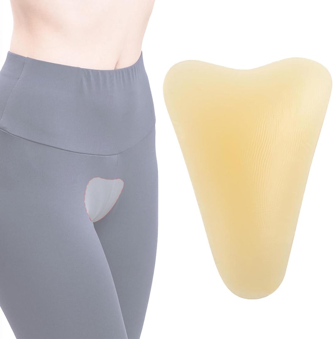 JUJAJIA 5 Packs Camel Toe Concealer | Silicone Camel Toe Cover for Underwear | Anti Camel Toe Guard | Seamless Camel Toe Hider | No Camel Toe Underwear Insert