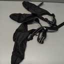 Waterproof Dog Boots for Small/Medium Dogs -Dog Paw Protectors Dog Suspender Boots Anti-Slip Pet Shoes for Outdoor Walking, Reflective Stay-On,Dirt-Proof Comfortable Booties (Black, Medium)