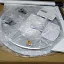 LED Bathroom Mirror 28 Inch Round Bathroom Mirror with Lights, Circle LED Mirror, Wall Mounted Lighted Bathroom with 3 Colors Brightness, Anti-Fog, Dimmable, Shatter-Proof