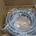 3/4" Natural Gas Hose for Generator, 30FT 3/4" ID Natural Gas Hose with Quick Connect for NG/LP Propane Appliances, Grill,Patio Heaters,Generators, Indoors & Outdoors CSA Certified
