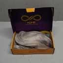 Platinum Blonde Synthetic Lace Front Wig,13x4 HD Lace Layered Wave Glueless Wigs for Women Daily Use 26IN