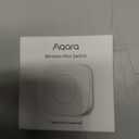 Aqara Zigbee Wireless Mini Switch,Compatible with Apple HomeKit,Google Home,Alexa,Requires Aqara Hub,Versatile 3-Way Control Button for Smart Home Devices,Works with IFTTT