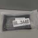 QUAY - Men's Sunglasses, Oversized Square Shades, UV Protected Lenses (Black/Smoke Polarizedarized)