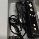 2 Pack Wii Controllers with Motion Plus, Includes Black and White Wii Remotes and Wii Nunchucks