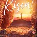 3 x He is Risen!: Evangelism Booklet in Packs of 10