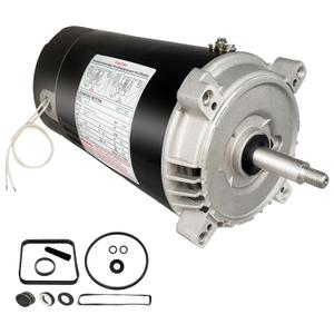 UST1102 1HP Replaces Century/AO Smith Swimming Pool Pump Motor fit for Hayward Super, Max Flow, Northstar, Jacuzzi Magnum Pump, SP1607Z1M C48K2N143 B228, 1 Horsepower 115/230V 56J Frame with Seal Kit