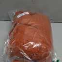 Aormenzy Soft Cozy Acrylic Throw Blanket, Cable Knit for Couch or Bed, Rust (1.7lb) 50x60