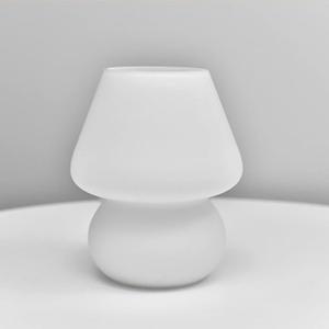 W&A Home Decor New York Multicolor Led Glass Mushroom Lamp
