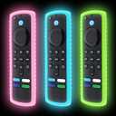 Remote Cover Case Skin for Fire TV Stick, Compatible with Most Models of Fire Stick 4k, Shockproof, Dustproof, Washable (3pcs)