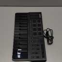 Donner USB-C MIDI Keyboard Controller, 25 Key Portable Mini MIDI Keyboard with 8 Drum Pads, OLED Display, 16 Smart Scales, Arpeggio, Replay, 4 DAW Software and 40 Teaching Courses, DMK 25 Pro Black