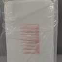 Baby Bassinet Bedside Sleeper, 3-in-1 Rocking Bassinet for Baby with 6-Level Height Adjustable, 4 Wheels & Breathable Mesh Walls, Portable Bedside Bassinet with Mattress for Newborn (White)