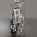 1 Pair Child Glasses Replacement Leg Silicone Eyeglasses Arms Repair Kit Anti-Slip Comfort Replacement Accessory and 3-in-1 Screwdriver(Black Blue)