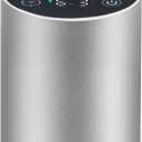 Waterless Essential Oil Diffuser Aromatherapy Scent Diffusers for Home, Office, Hotel, Bedroom Modern and Elegant Mini Fragrance Diffuser Cordless and Portable with Digital Display(Grey)