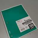 Mead Spiral Notebook, College Ruled, 1 Subject, 100 Sheets, Green (06622)