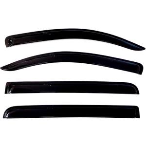 4Pcs Window Visors Vent Deflectors for Chevrolet/Chevy Colorado 2023-2024 Tape-on Rain Guards Shade