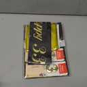 33rd Birthday Decorations Men Women with 33rd Birthday Banner, Black and Gold Table Cloth, Number Balloons, Large Sash, Cake Topper and Candles