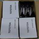 Extra Large Binder Clips 2.4 Inch(48 Pack), Upgrade Large Binding Clips Jumbo Paper Clips, Heavy Duty Big Clamps for Office and Home Supplies, Black