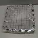 Mr. Pen- Blocking Mats for Knitting & Crochet Projects, 12" x 12", 9 Pack with 150 pcs T-Pins, Gray Aligned Grid Knitting Blocking Mats and Pins, Water & Heat Resistant