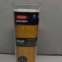 OXO Good Grips POP Container - Airtight Food Storage - Small Square Tall 2.3 Qt Ideal for spaghetti, linguini and lasagna