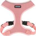Best Pet Supplies Voyager Aerolite No Pull Mesh Dog Harness, Reflective Stitching, Breathable Harness, Adjustable for Walking, Training, Running, Heavy Duty and Durable, Baby Pink, XS (XS (Chest: 13 - 16"), 220 Style (Pink))
