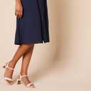 Amazon Essentials Women's Ankle Strap Low Heel Sandals, Size 12