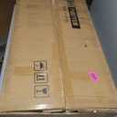 20-29 Gallon Fish Tank Stand, Aquarium Stand with Cabinet Accessories Storage, Heavy Duty Metal Frame, 31.49" L*15.74" W Tabletop, 330LBS Capacity,White PG07YGW