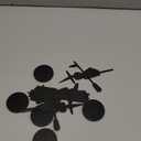 5 Pcs Halloween Decorations Indoor Halloween Witch Figurines Set Black Metal Halloween Witches Decor Stylish Witch Scene Figurine Standing Decor for Witch Sabbath Home Table Shelf