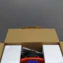 Taco Tuesday Deluxe 10-inch 6-Wedge Electric Quesadilla Maker with Extra Stuffing Latch, Red