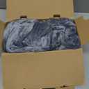 greenoak Heated Blanket Electric Throw 50"X60", Heating Blanket with 10 Heat Levels 1/2/4/6/8 Hours Auto-Off,Fleece Soft Sherpa Blanket,Gifts for Grandma Mom Seniors, Misty Grey