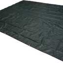 Amazon Basics Waterproof Multipurpose Camping Tarp, Tear Resistant with Reinforced Edges, Protective Cover, 7.5 Feet x 9.5 Feet, Dark Green