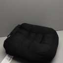 Height-Adjustable Seat Cushion-15.7x15.7x4.7inches Improved Model with Adjustable Height Breathable Nylon mesh Fabric Ergonomic Design Suitable for use in Cars, Offices, and Outdoors, Black