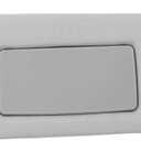 Gray Right Passenger Side Sun Visor with Lights for Chevrolet Silverado 1500 2500 3500 Suburban Tahoe GMC Sierra Yukon Cadillac Escalade 2015 2016 2017 2018 2019