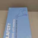 Dog Lift Harness for Large Male Dogs, 2-in-1, Back Leg Support & Mobility Assistance for Senior Dogs, Post-Surgery Recovery Sling(Black, Large)