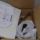 Martini Table Height Adjustable, Drink Tables for Small Spaces, Round Side Table, Tiny Side Tables for Living Room, Bedroom, Cocktail (White)