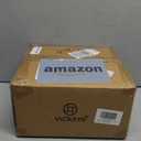 vicrays Ceramic Coffee Mug Set - 18 Ounce Large Stoneware Mug for Men Women - Unique Glazed Porcelain Mugs with Handle for Coffee Latte Tea Milk Cocoa - Set of 4 (Red)