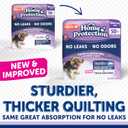Hartz Home Protection Super Absorbent Odor Eliminating Lavender Scented No Leak Dog Pads, 50 count