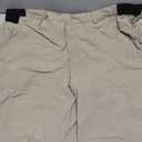 TBMPOY Men's 9" Golf Shorts Quick Dry Casual Shorts Dress Shorts Flat Front Stretch Lightweight for Work Business Travel (Beige, XXL)
