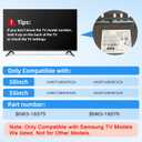 Tv Legs Stand for Samsung - Tv Stand Base,Tv Legs Replacement, Applies to UN50TU8000FXZA UN50TU8200FXZA UN55TU8000FXZA UN55TU8200FXZA Models