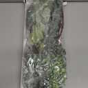 Ceenna 30 Pcs 6 Kinds Mixed Greenery Stem Artificial Faux Eucalyptus Leaves Silver Dollar Eucalyptus Picks and Sprays for Vase Dried Fake Greenery Filler Leaves Bundle for Wedding Floral Arrangement