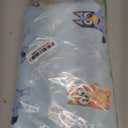 Jay Franco Duvet Cover Set  2 Piece Comforter Cover and Sham Set, Super Soft Cozy Kids Bedding (Insert Not Included) Multi - Bluey, Twin