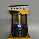 LUXPRO Rechargeable Dual-Power 1100 Lumen LED Lantern for Up to 150 Hours of Use - Camping Lantern with Built-in Power Bank - Dimmable LED Light with IPX4 Water-Resistant Rating