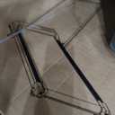 Walking Pad with Incline and Handle Bar, 3.0HP Portable Electric Compact Walking Pads Treadmills with Handles for Home Small Spaces, Small Treadmill with Incline, 320 lbs Capacity, 0.6-6.2MPH