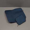 MOSISO Laptop Case 13 inch, 13 inch Laptop Sleeve Bag Compatible with MacBook Air 13 M4 M3 M2 M1 2025-2018 / Pro 13 M2 M1 2025-2016, Neoprene Computer Sleeve Bag with Small Case, Haze Blue