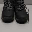 Mishansha Boy's Girl's Winter Snow Boots Waterproof Kids Hiking Boots Cold Weather Outdoor Fur Lined Warm Walking Boot Shoes (13 Little Kid, Night Black)