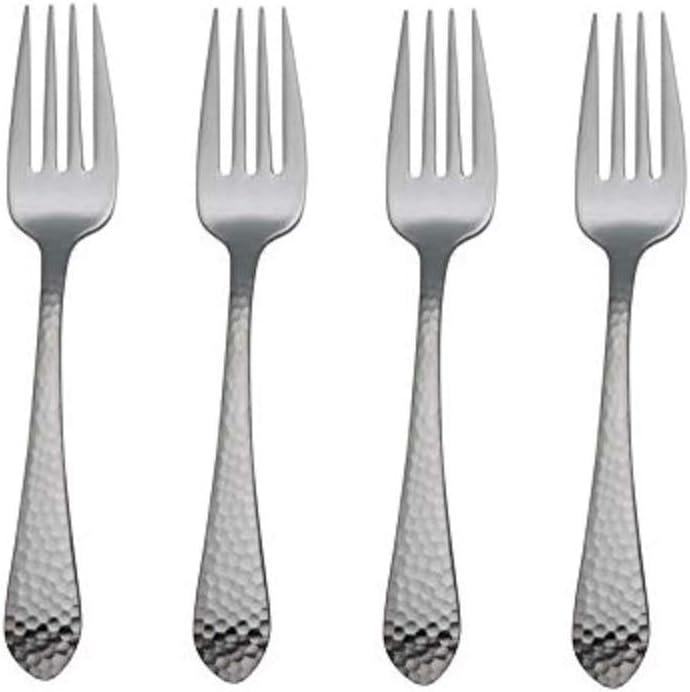 Hammered Antique Salad Fork [Set of 4]