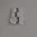American Trends Pilates Socks with Grips for Women Yoga & Barre - Non Slip (One Size, 3 Pairs-white)