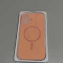 TOCOL Magnetic for iPhone 16 Case, Upgraded Full Camera Protection, Compatible with Magsafe, Drop Protection, Translucent Matte Back Phone Cover 6.1 inch (Orange)